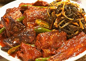 시래기명태조림(점심특선)