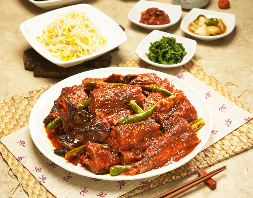 매콤명태조림 (점심특선)